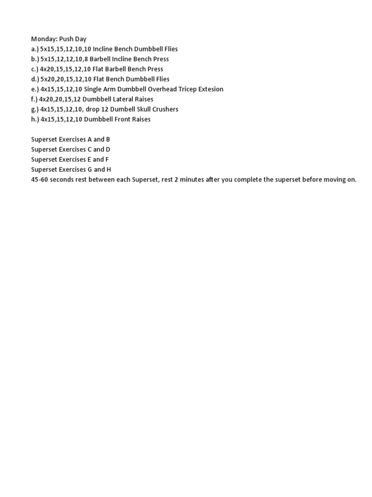 Reed Bond Workout Program | PDF | Kettlebell | Athletic Sports