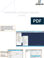 Como Hacer Respaldo y Restaurar en SQL SAP B1