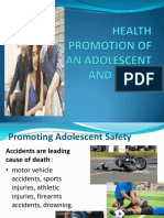 Health Promotion of Adolescent and Family