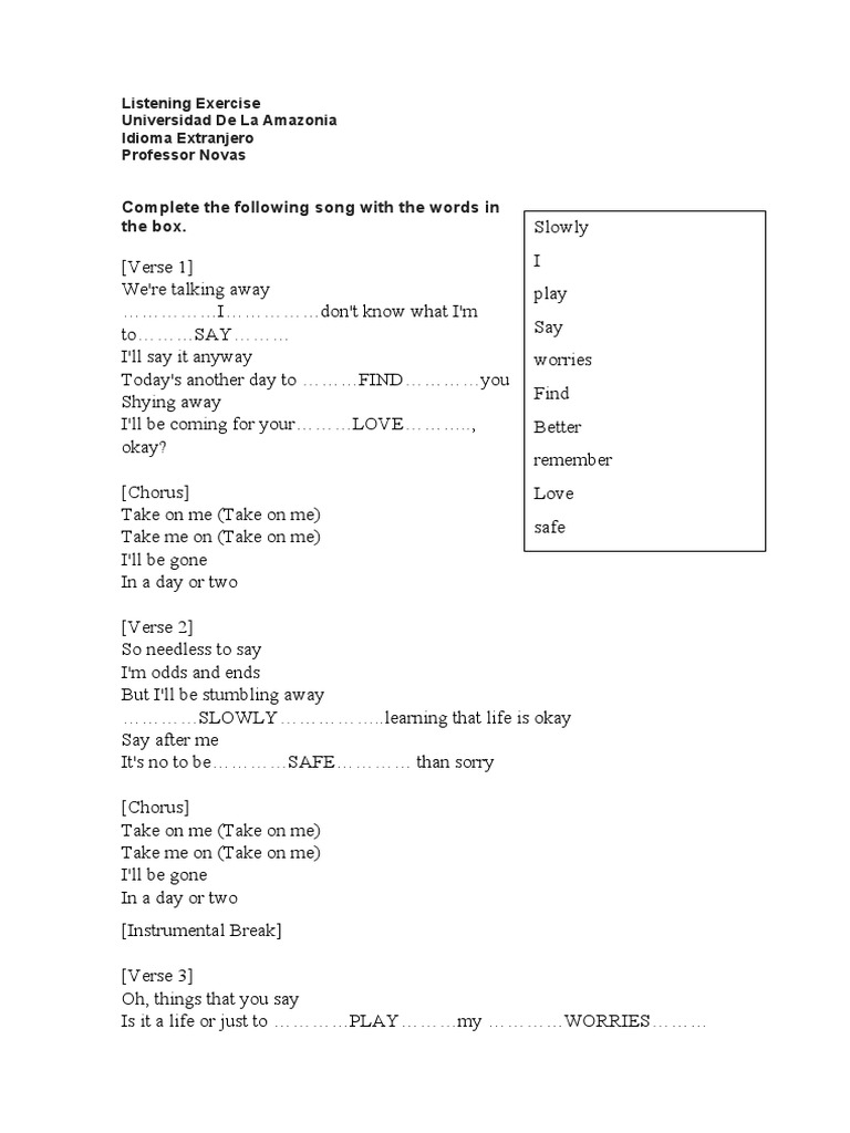 English Listening for Students | PDF | Language Arts & Discipline | Art
