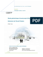 ETUDE GEOTECHNIQUE - CMO2.F.2074 - Ecole Primaire - PINET-G2AVP
