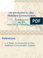 CH1 - Ultra WideBand Communication