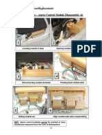 VI. Component Access/Replacement Control Modules - Apexx Control Module Disassembly