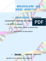 7.1 Bazele Moleculare Ale Ing. Genetice