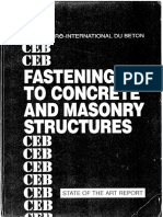 Fastenings To Concrete PDF