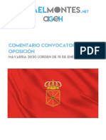 02. Comentario convocatoria oposición 2020. Navarra.pdf