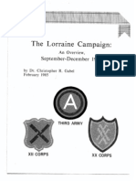 The Lorraine Campaign An Overview, September-December 1944