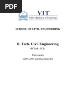 B. Tech. Civil Engineering