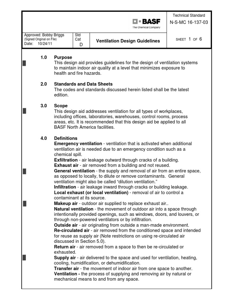 Ventilation Design Guidelines | PDF | Ventilation (Architecture ...
