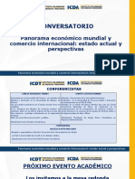 PLANTILLA DIAPOSITIVAS SEP 2 Prefiles CONVERSATORIO Panorama Económico Mundial y Comercio Internacional