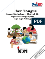 MTB2 - Q1 - Mod12-Pagbasa Sa Magkapares Nga Mga Pulong