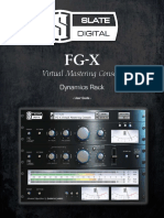 Slate Digital FG-X User Guide PDF