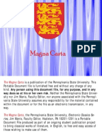 US La Magna-Carta La Carta Magna La Primera Constitucion GL