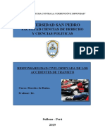 Derecho de Daños Accidentes de Transito