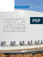 NDT of Wind Turbine Foundations