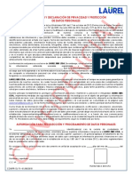 FORMATO AUTORIZACIÓN Y DECLARACIÓN DE PRIVACIDAD Y PROTECCIÓN DE DATOS PERSONALES...pdf