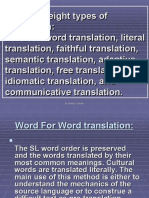 Methods of Translation