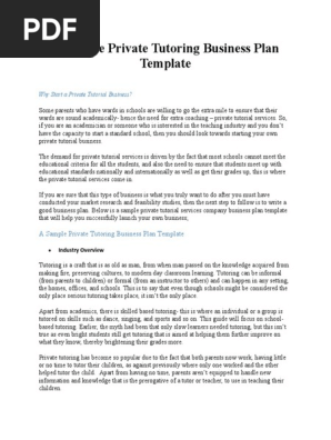 Business Plan- Private Tutoring.docx