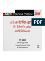 Multi-Vendor Management: Why & How Competitors Need To Collaborate