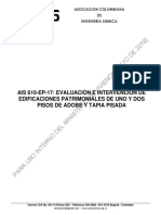 Documento AIS 610-EP-17