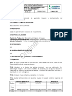 P01808 Operacion Limpieza y Mantenimiento Del Bombo Recubrimiento