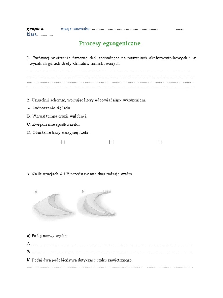Sprawdzian Geografia Rozszerzona Obraz Ziemi