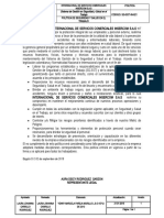 Politica de Seguridad y Salud en El Trabajo Actualizada