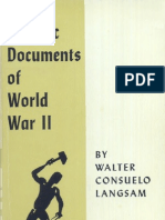 WC Langsam - Historic Documents of World War II