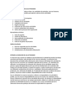 Estimación de Los Recursos y Duracion de Las Actividades