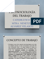 Psicosociología del trabajo