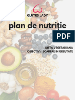 Plan de Nutritie - Dieta Vegetariana - Scadere in Greutate