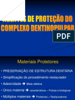 Agentes de Proteção Dentino-Pulpar On Line