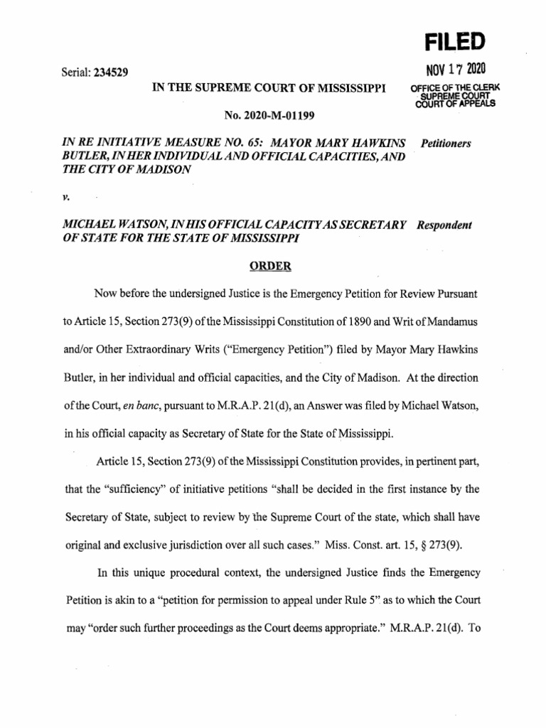 Court Ordered Schedule PDF Supreme Courts Brief (Law)