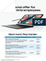 Special Offer For Power Grid Employees: Work Hard. Play Harder