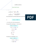 Ex 1b. Express The Following in Partial Fractions 1)