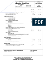 Base Engine Data Sheet