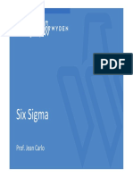 Aula 12 - Six Sigma Melhoria