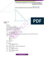 RD Sharma Solutions For Class 10 Chapter 5 Trigonometric Ratios Exercise 5.1 PDF