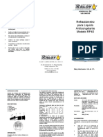 Extech RF40 MANUAL - REFRACTOMETRO PDF