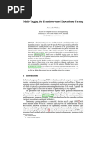 Multi-Tagging For Transition-Based Dependency Parsing