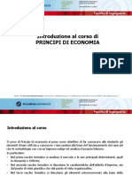Lezione 1 - Principi Di Economia PDF