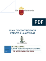 Plan de Contingencia Frente A La Covid-19: Cra Alzabara