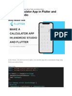 Make A Calculator App in Flutter and Android Studio: Blog Header Ads