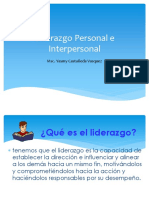 Liderazgo Personal e Interpersonal PDF