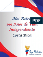 199 Años de Vida Independiente Mes Patrio PDF