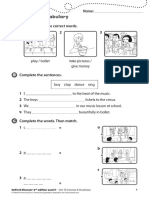 Unit 16 Grammar & Vocabulary: Look and Circle The Correct Words