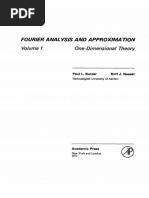Fourier Analysis and Approximation Volume 1. by Paul L. Butzer and Rolf J. Nessel PDF