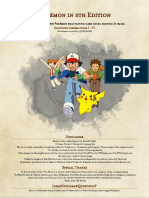 Pokemon 5e PHB - Gen I - VI PDF