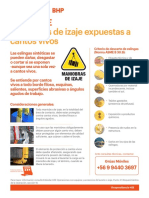 Alerta HSE Maniobras de Izaje Expuestas A Cantos Vivos PDF