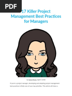 17 Killer Project Management Best Practices For Managers